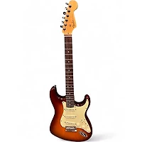 Used Fender American Deluxe Stratocaster Sienna Sunburst Solid Body Electric Guitar
