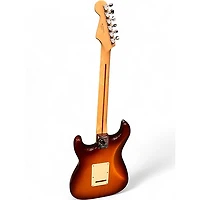 Used Fender American Deluxe Stratocaster Sienna Sunburst Solid Body Electric Guitar