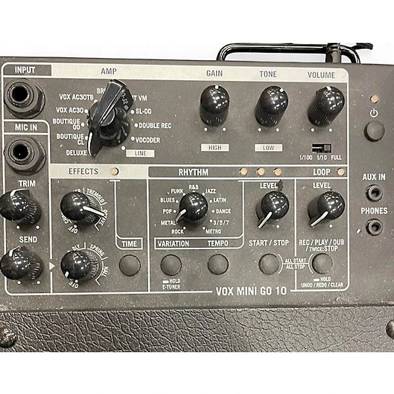 Used VOX MINI GO 10 Battery Powered Amp