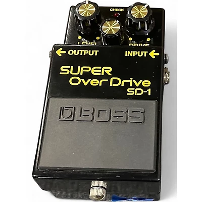 Used BOSS SD1 Super Overdrive Keeley Mod Effect Pedal