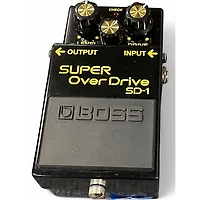 Used BOSS SD1 Super Overdrive Keeley Mod Effect Pedal