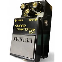 Used BOSS SD1 Super Overdrive Keeley Mod Effect Pedal