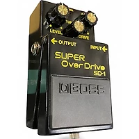 Used BOSS SD1 Super Overdrive Keeley Mod Effect Pedal