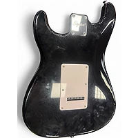 Used Squier Stratocaster Black and White Solid Body Electric Guitar