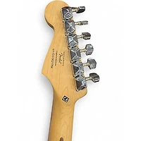 Used Squier Stratocaster Black and White Solid Body Electric Guitar