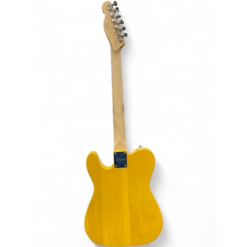 Used Squier Telecaster Yellow Solid Body Electric Guitar