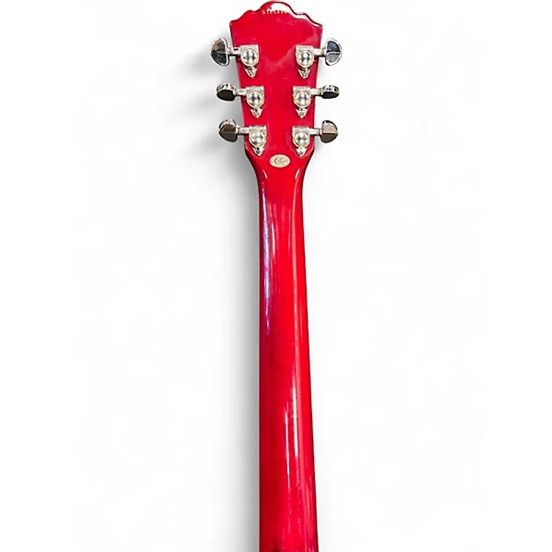 Used Washburn HB30 Cherry Hollow Body Electric Guitar