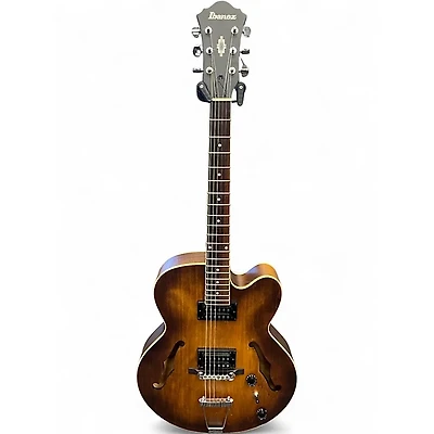 Used Ibanez AF55TF Natural Hollow Body Electric Guitar