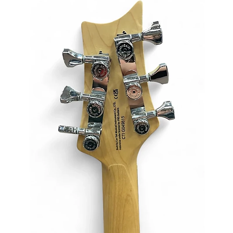 Used PRS SE Silver Sky PIANO BLACK Solid Body Electric Guitar