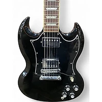 Used Gibson SG Standard Black Solid Body Electric Guitar