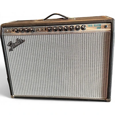 Used Fender 1968 Custom Twin Reverb 85W 2x12 Tube Guitar Combo Amp