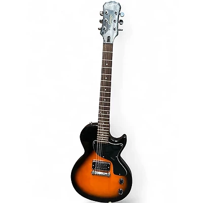 Used Epiphone Les Paul Junior 2 Color Sunburst Solid Body Electric Guitar