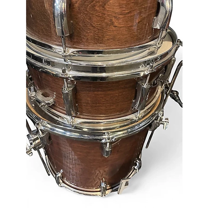 Used Pearl 4 Piece Vision Brown Drum Kit