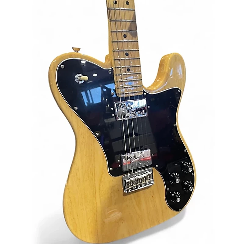 Used Fender American Professional Telecaster Deluxe Shawbucker Natural Solid Body Electric Guitar