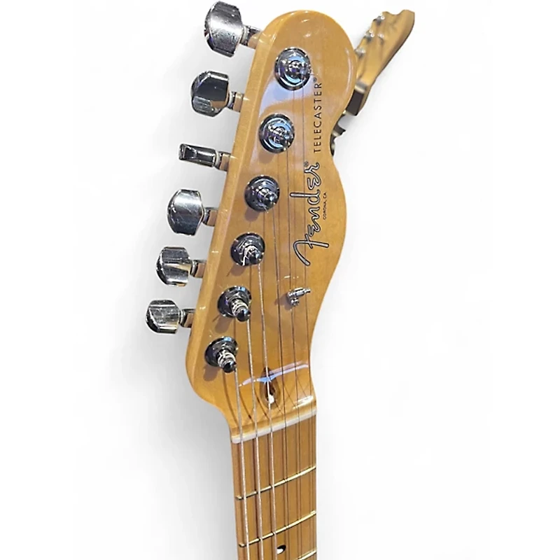 Used Fender American Professional Telecaster Deluxe Shawbucker Natural Solid Body Electric Guitar