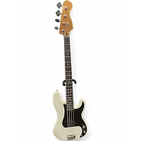 Used Fender Standard Precision Bass Alpine White Electric Bass Guitar