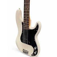 Used Fender Standard Precision Bass Alpine White Electric Bass Guitar