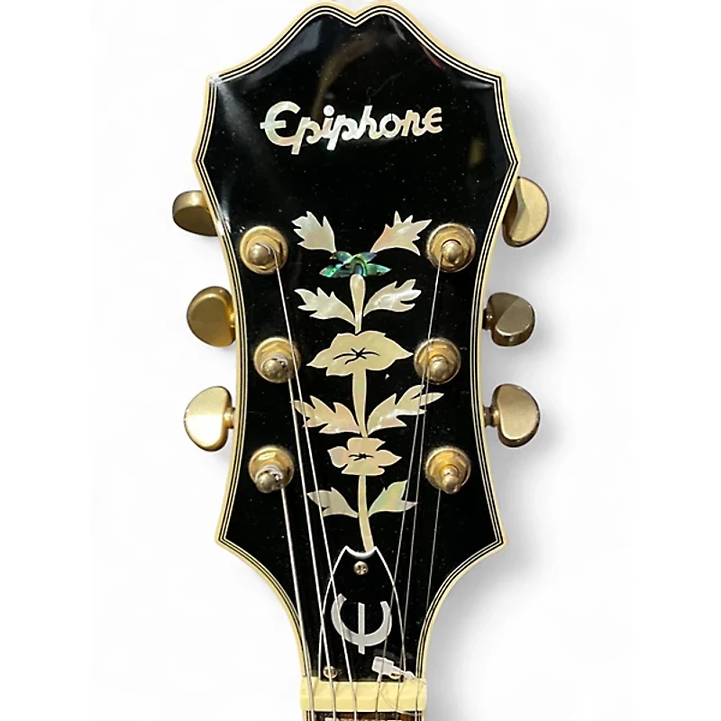 Used Epiphone Sheraton II Natural Hollow Body Electric Guitar