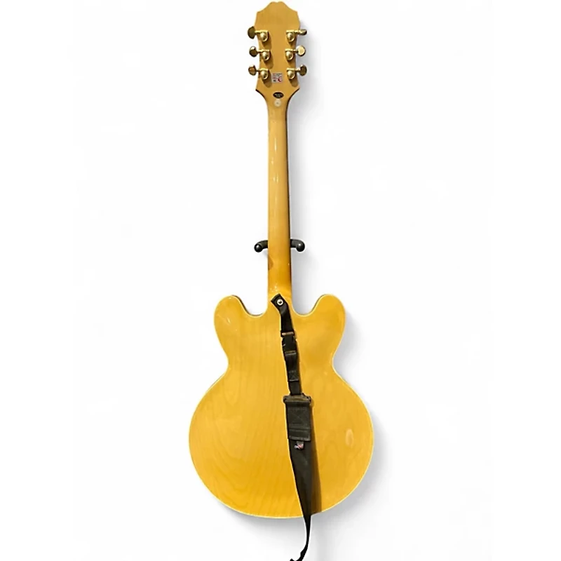 Used Epiphone Sheraton II Natural Hollow Body Electric Guitar