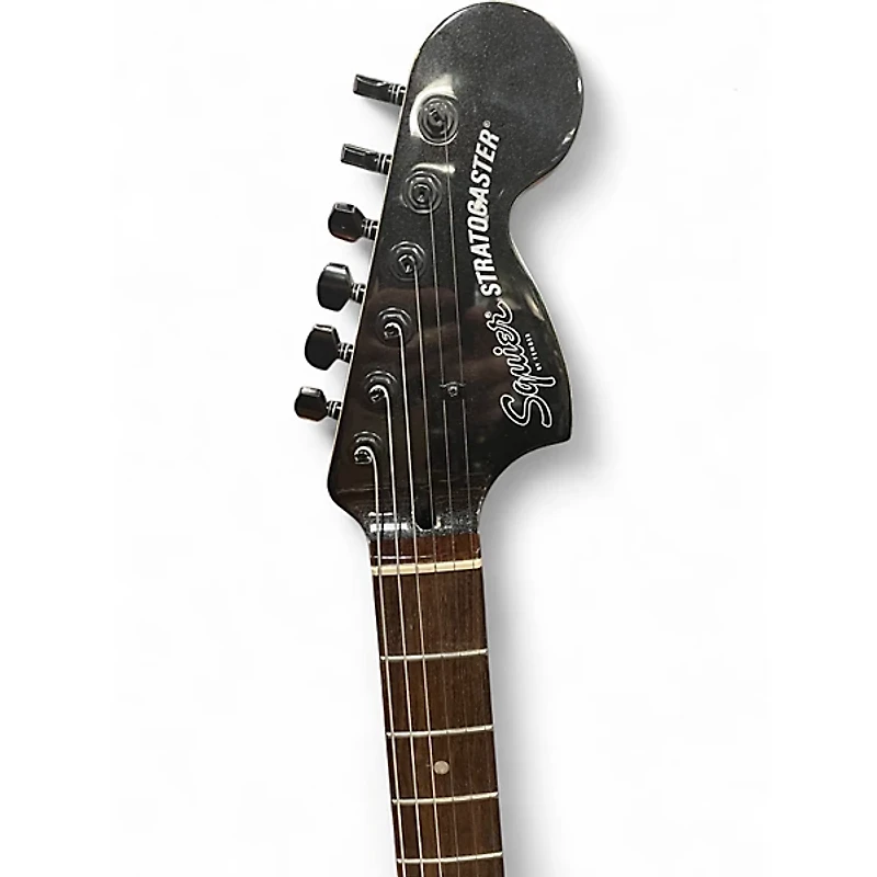 Used Squier Contemporary Stratocaster HH Black Solid Body Electric Guitar