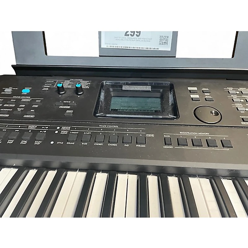 Used Yamaha PSRE473 Portable Keyboard