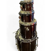 Used TAMA 4 Piece Superstar Black Chrome Drum Kit