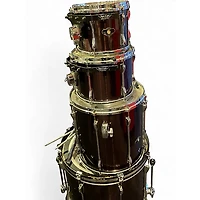 Used TAMA 4 Piece Superstar Black Chrome Drum Kit