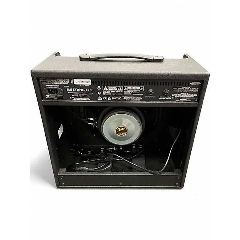 Used Fender Mustang LT50 50W 1x12 Guitar Combo Amp