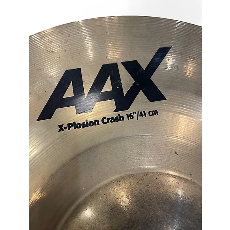 Used SABIAN 16in AAX Xplosion Fast Crash Cymbal