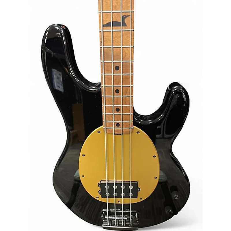 Used Sterling by Music Man Pete Wentz Artist Series StingRay Black and Gold Electric Bass Guitar