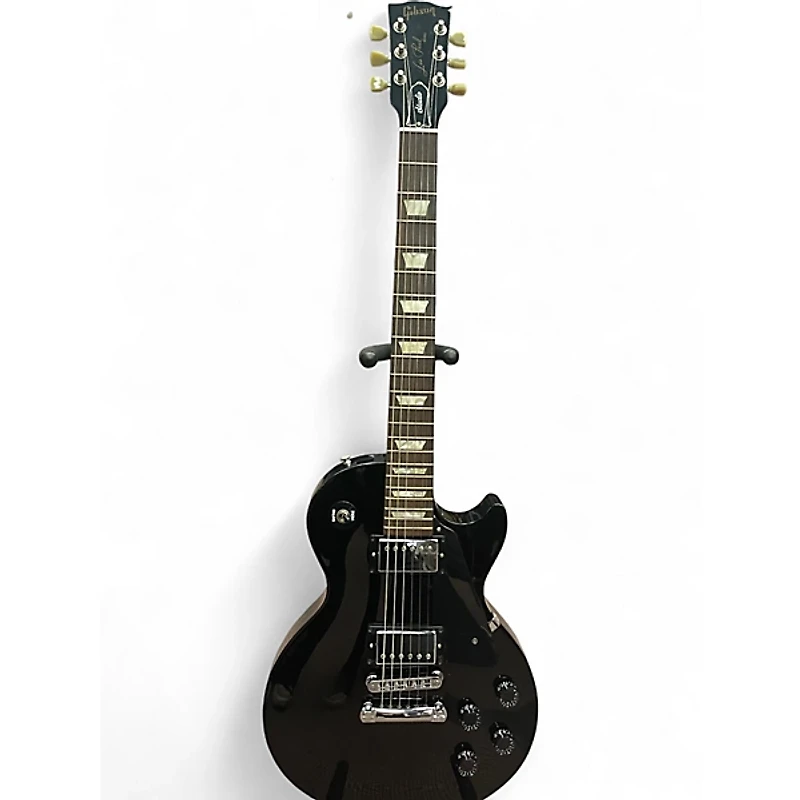 Used Gibson Les Paul Studio Black Solid Body Electric Guitar