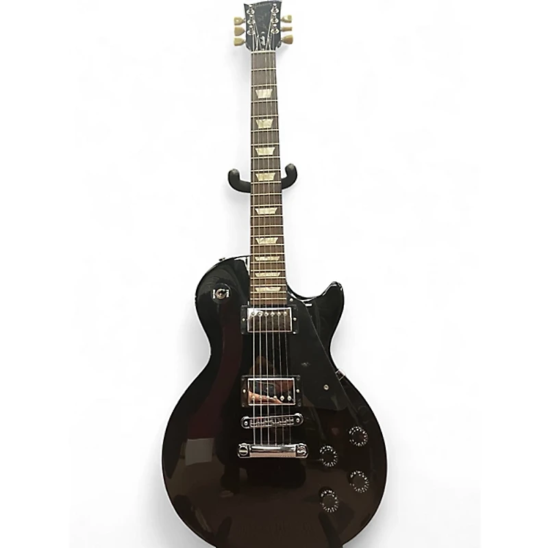 Used Gibson Les Paul Studio Black Solid Body Electric Guitar