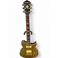 Used Washburn WI66ProG Gold Top Solid Body Electric Guitar