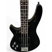 Used Schecter Guitar Research Omen 4 String Black Electric Bass Guitar