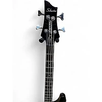 Used Schecter Guitar Research Omen 4 String Black Electric Bass Guitar