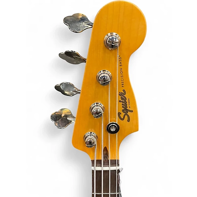 Used Squier Classic Vibe 1960S Precision Bass Alpine White Electric Bass Guitar