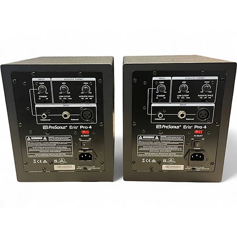Used PreSonus Eris Pro 4 Pair Powered Monitor