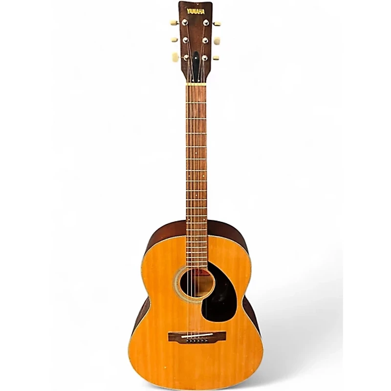 Used Yamaha FG75 Natural Acoustic Guitar