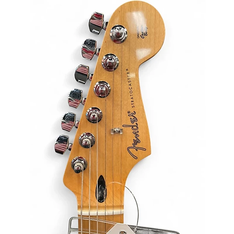 Used Fender Player Stratocaster HSS Plus Top Blue Burst Solid Body Electric Guitar