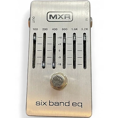Used MXR SIX BAND EQ Pedal