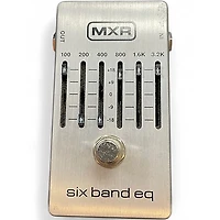 Used MXR SIX BAND EQ Pedal