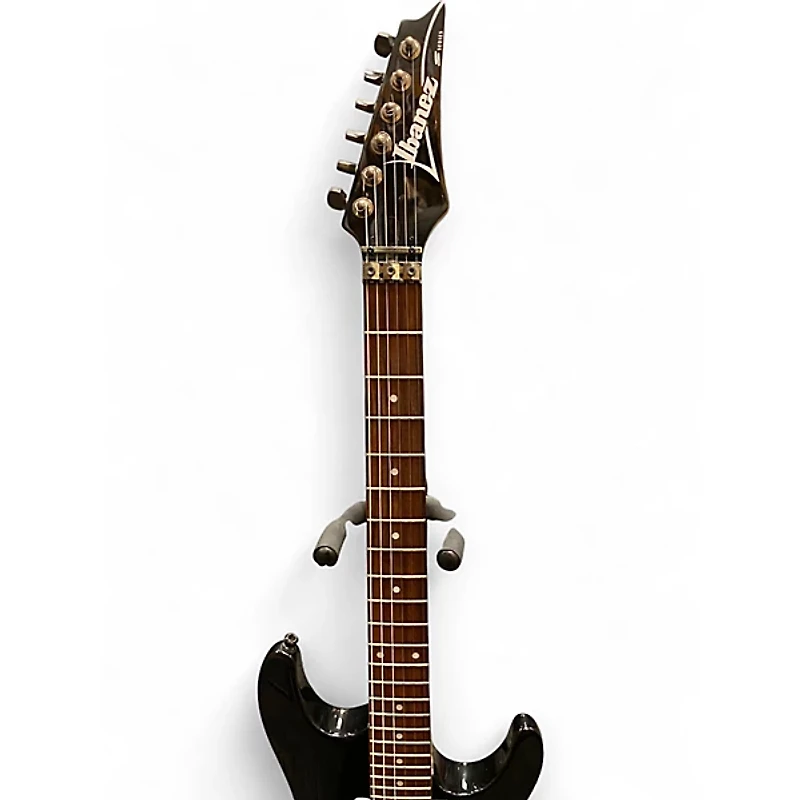Used Ibanez S470 Black Solid Body Electric Guitar