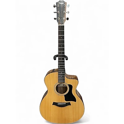 Used Taylor 214CE PLUS Natural Acoustic Guitar