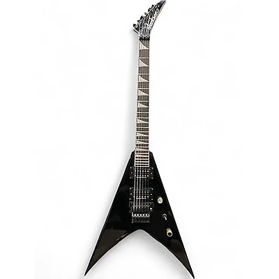 Used Jackson King V Black Solid Body Electric Guitar