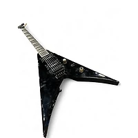 Used Jackson King V Black Solid Body Electric Guitar
