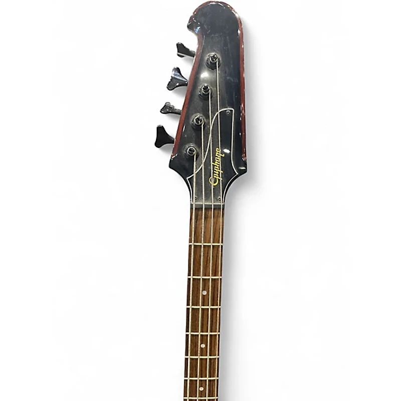 Used Epiphone Thunderbird IV Vintage Sunburst Electric Bass Guitar