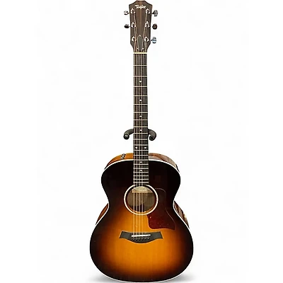 Used Taylor 214E DLX SB Acoustic Electric Guitar