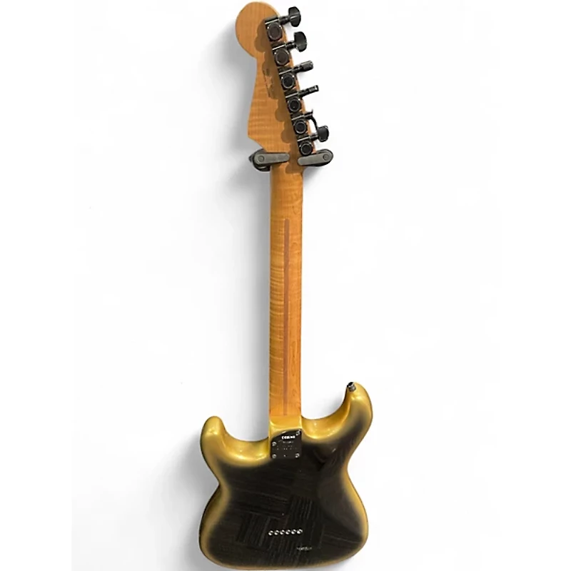 Used Fender AMERICAN PROFESSIONAL II STRATOCASTER HSS HT ECLIPSE Yellow Solid Body Electric Guitar