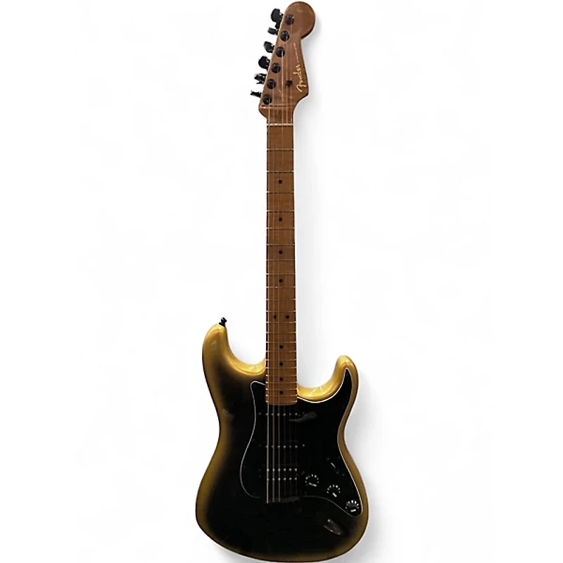 Used Fender AMERICAN PROFESSIONAL II STRATOCASTER HSS HT ECLIPSE Yellow Solid Body Electric Guitar
