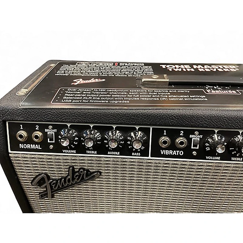 Used Fender Twin Reverb 2x12 Tube Guitar Combo Amp